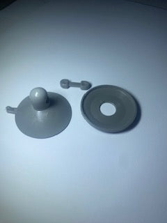Solarscreen suction cup (3 piece set includes Suction cup, washer, locking pin)