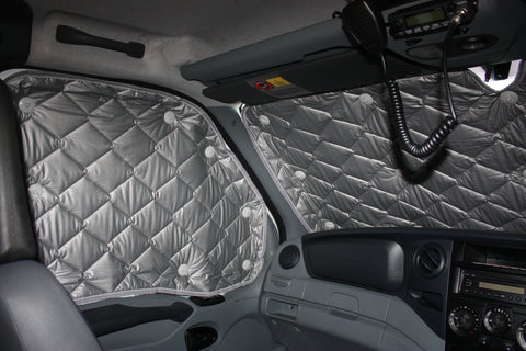 Solarscreen 2 rear seat windows behind driver