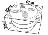 Flat Drinkwater Hose & Multi Reel M-2 (15m)