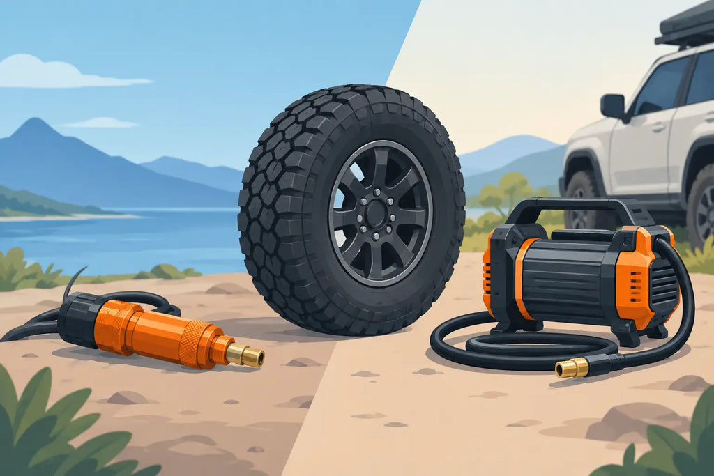 Tyre Deflator Versus Compressor for Touring