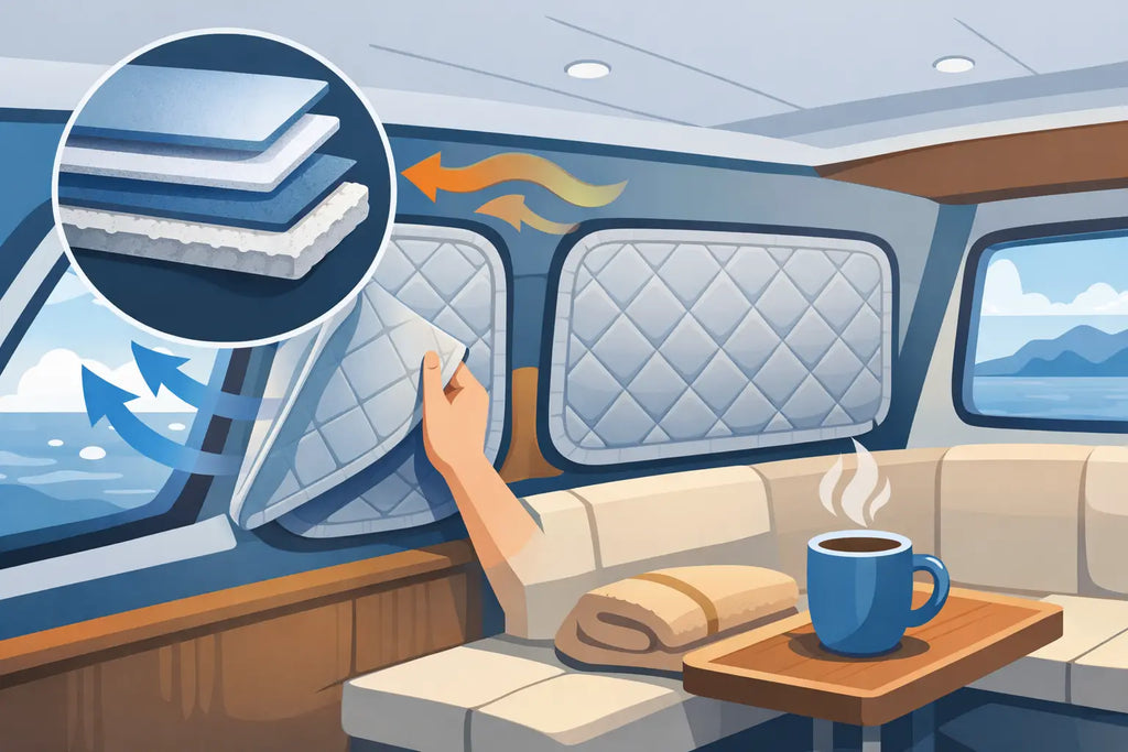 Boat Window Insulation Covers for Better Comfort