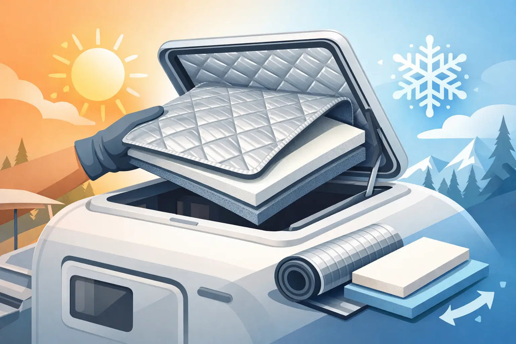 Caravan Hatch Cover Insulation That Works