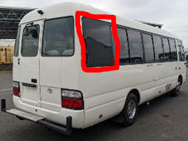 Solarscreen Toyota Coaster RHS Rear Side Window