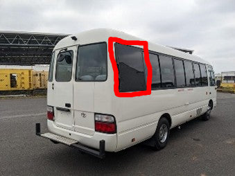 Solarscreen Toyota Coaster LHS Rear Side Window