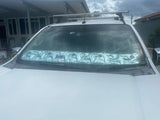 Solarscreen OKA windscreen with 150mm Dash Shade split