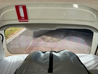 Solarscreen  rear tailgate Toyota Hiace Van