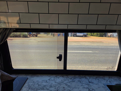 Solarscreen VW Crafter right side sliding window