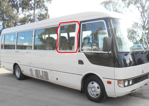 Rosa Bus Window behind driver