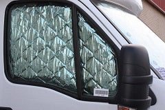 Solarscreen right side fixed window VW Crafter Van