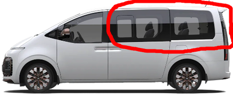 Solarscreen Hyundai Staria Touring Set