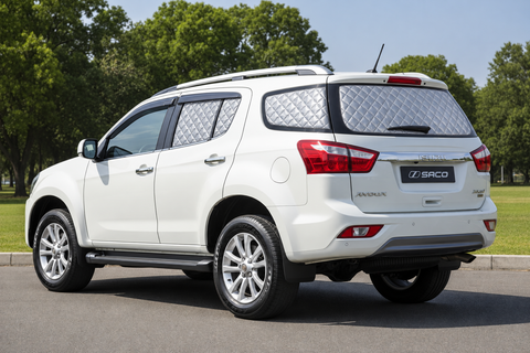 Isuzu MU-X 2012–2019 silver Touring Set screens