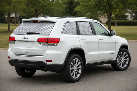 Jeep Grand Cherokee Touring Set silver rear-window screens
