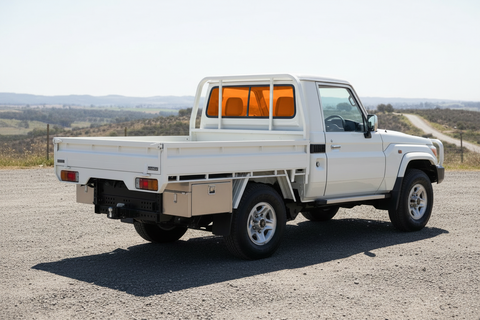 Landcruiser 79 Series Single Cab - Rear Windscreen Only Orange