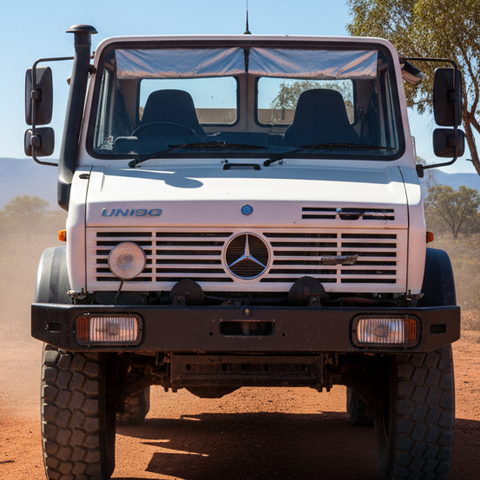 Unimog Dash Shade front view