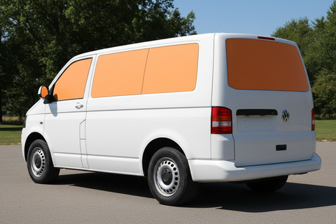 VW T5 - All Windows Orange Tinted