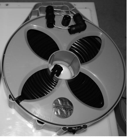 Flat Sullage Hose & Multi Reel M-4 (9m x 32mm)