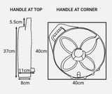Flat Sullage Hose & Multi Reel M-4 (9m x 32mm)