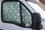 Solarscreen 2 rear seat windows behind driver