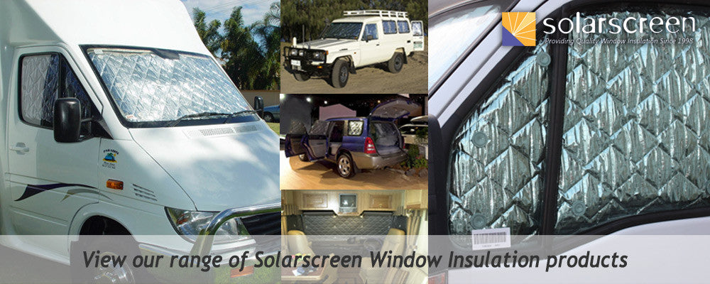 View our range of Solarscreen Window Insulation products